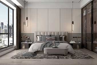 德阳现代风格-卧室