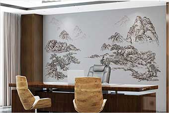 德阳森佰汇航空纤维墙咔（山水之间）