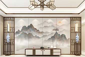 德阳森佰汇航空纤维（山水画系列）